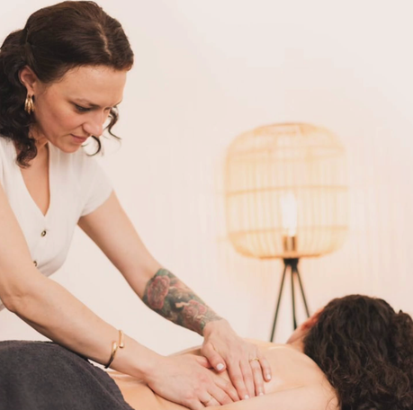 Soin de drainage lymphatique avec Lima