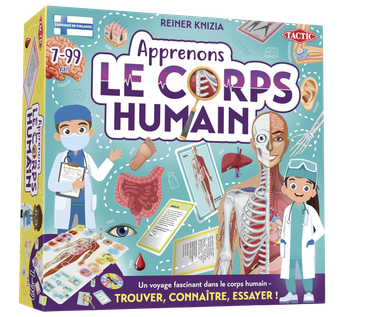 Boîte du jeu Apprenons le corps humain