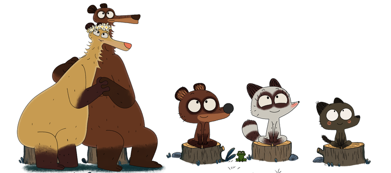 Illustration Pompon Ours