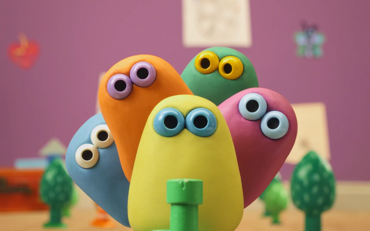 Personnages colorés d’un film d’animation de la programmation CinéKids