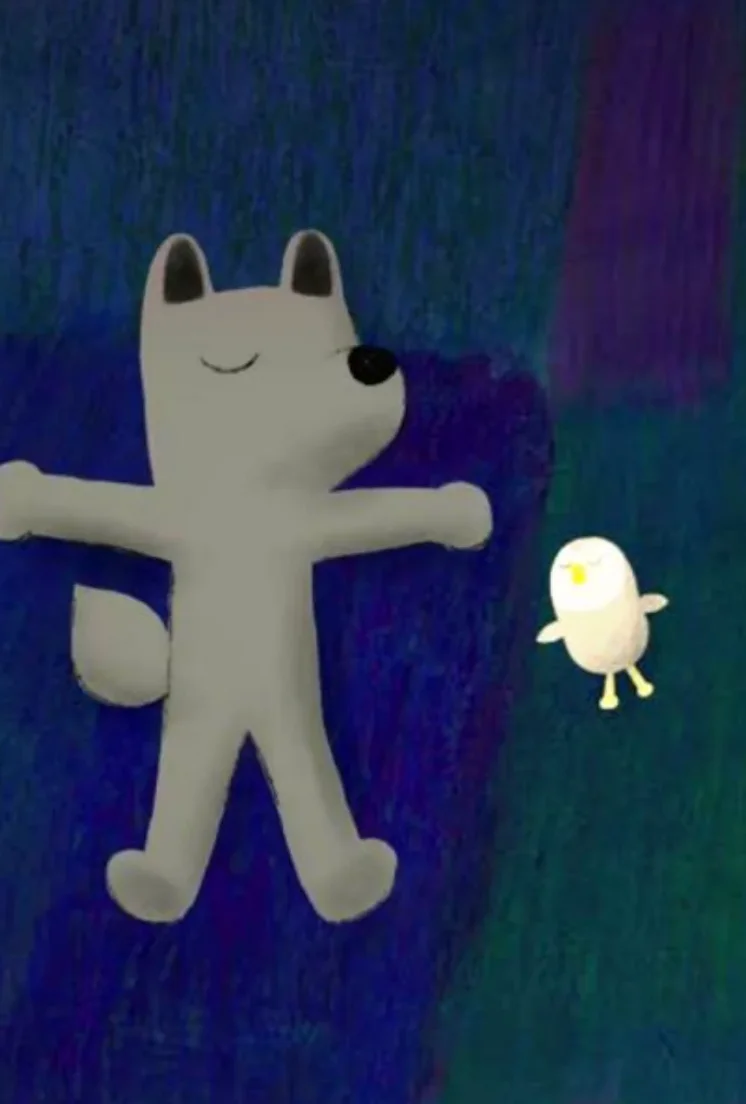 Un loup et un petit oiseau, visuel Tout-Petits Cinéma